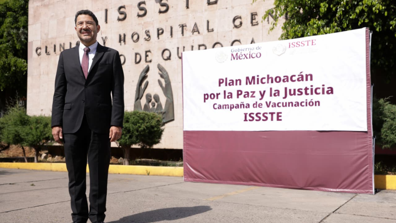 En Morelia, Martí Batres resalta acciones del ISSSTE en el Plan Michoacán