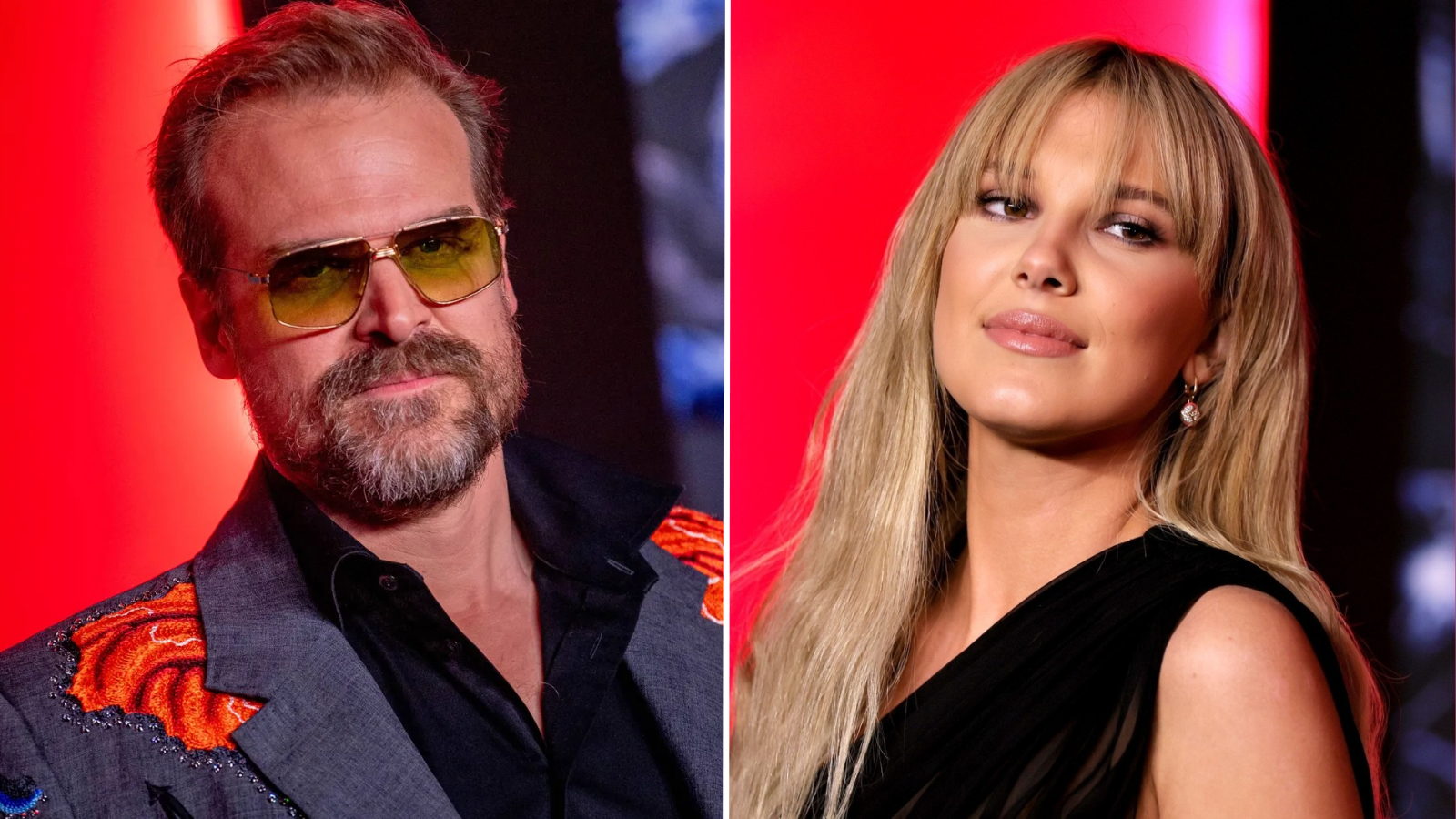 Milley Bobby Brown David Harbour Stranger Things