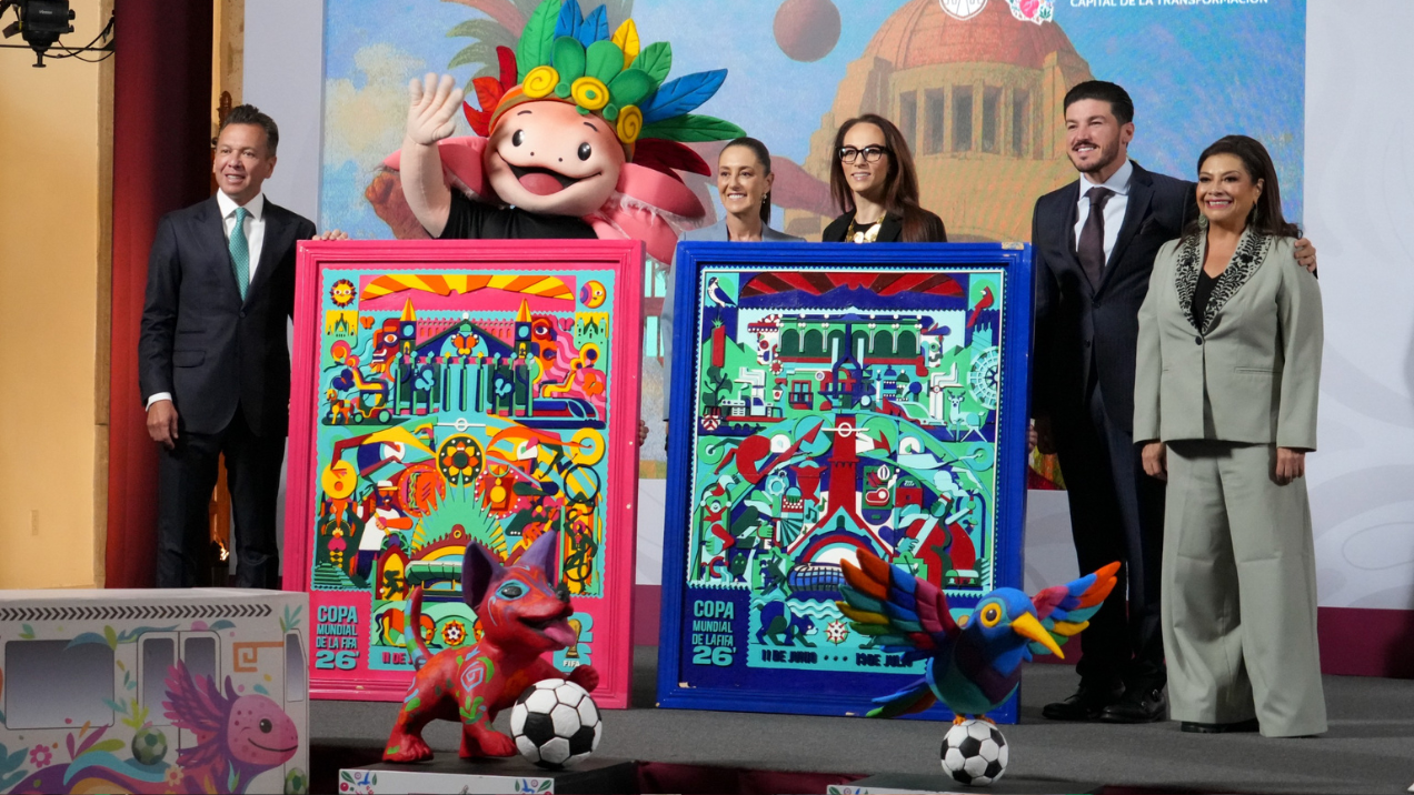 Sheinbaum anuncia inversión social de 2 mil mdp en movilidad para cada sede del Mundial en México