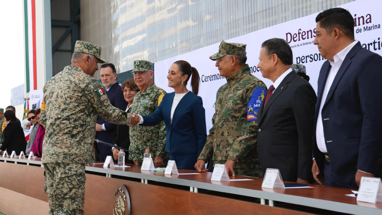 Sheinbaum reconoce a personal que atendió emergencia por lluvias intensas