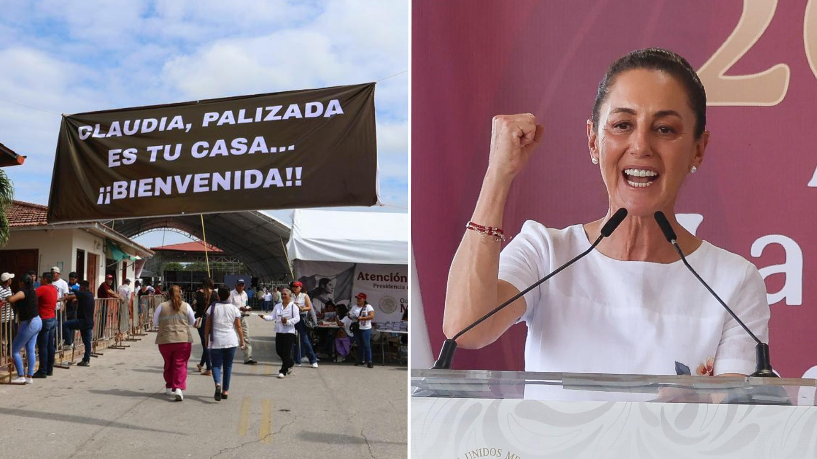 sheinbaum palizada campeche pensión mujeres bienestar