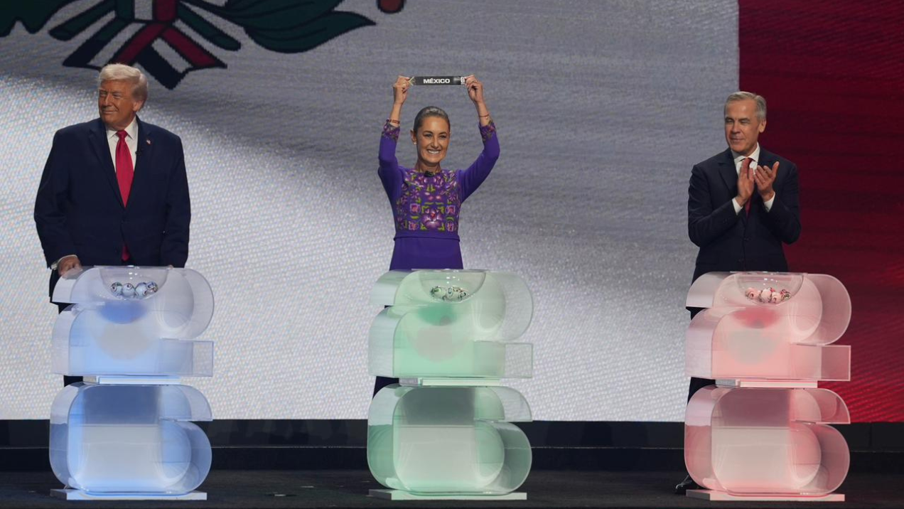 Claudia Sheinbaum asiste al Sorteo del Mundial 2026 de la FIFA