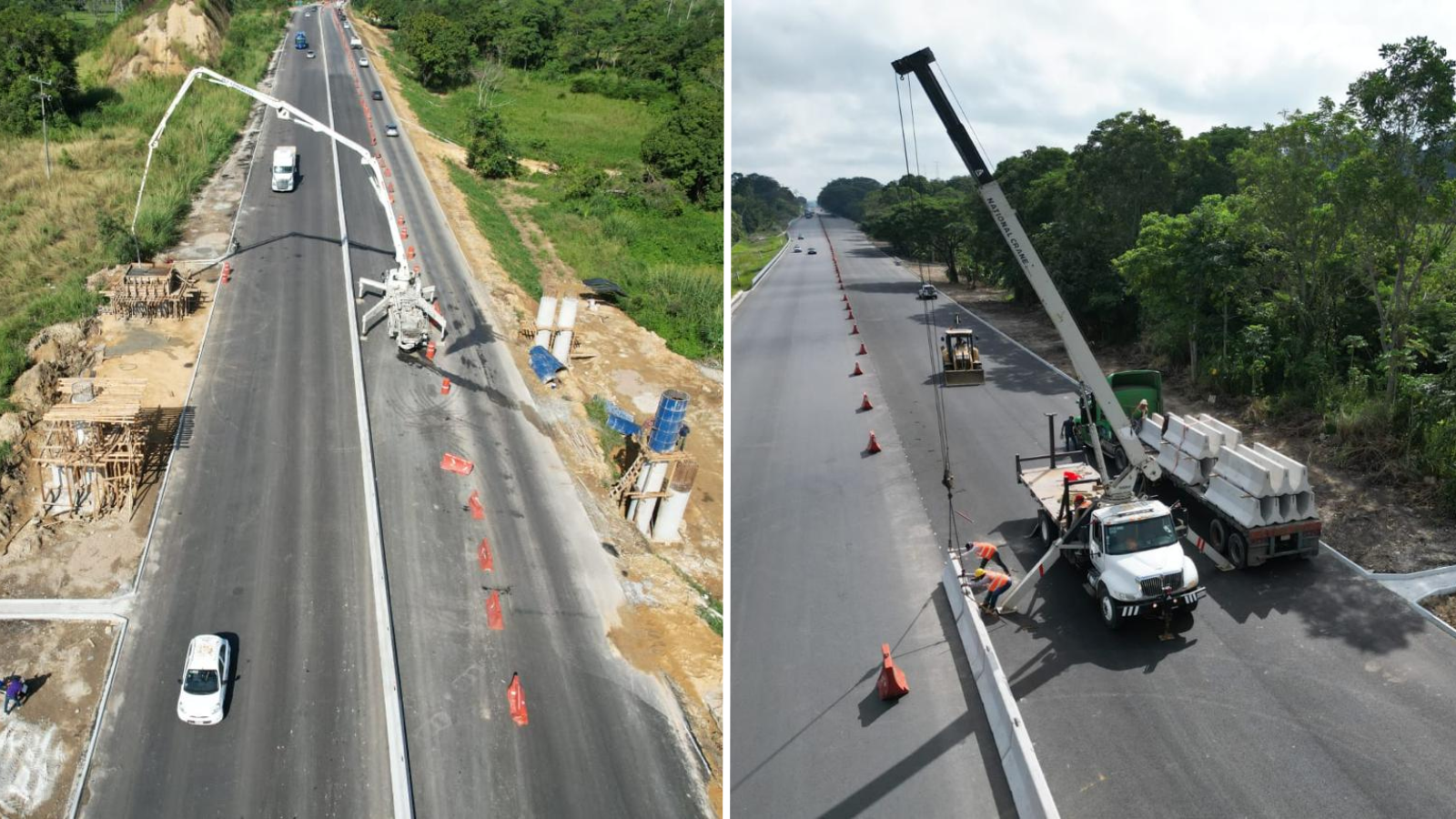 SICT confirma avance del 98 % en la ampliación de la carretera Macuspana-Escárcega