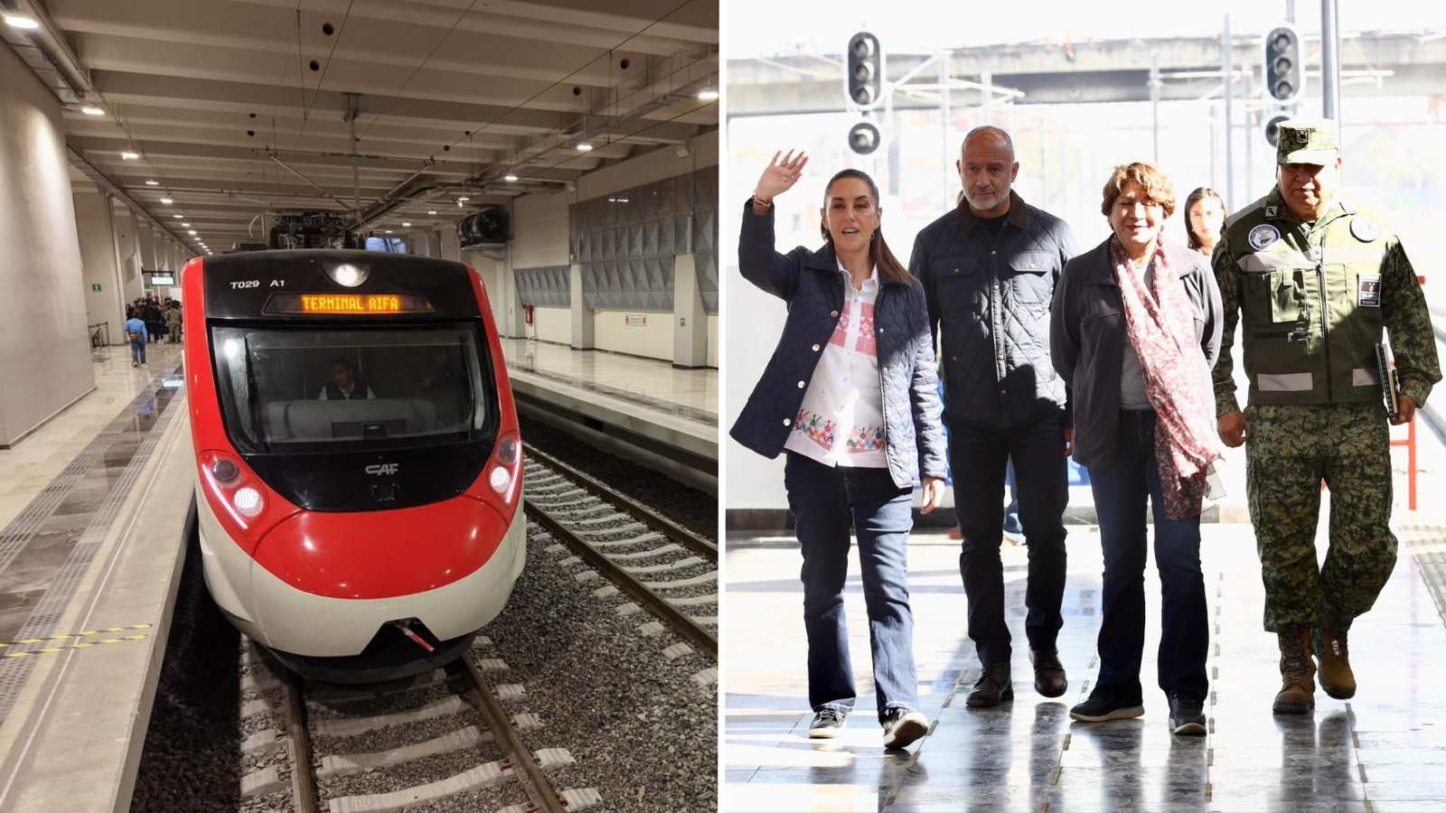 Tren lechería - AIFA