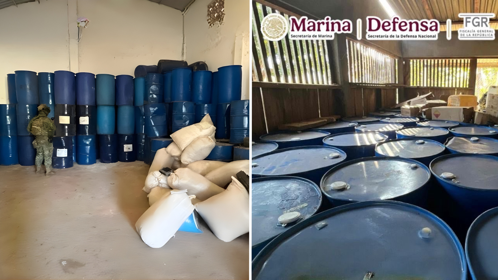 Desmantelan laboratorio clandestino del cuñado de El Chapo, en Guerrero