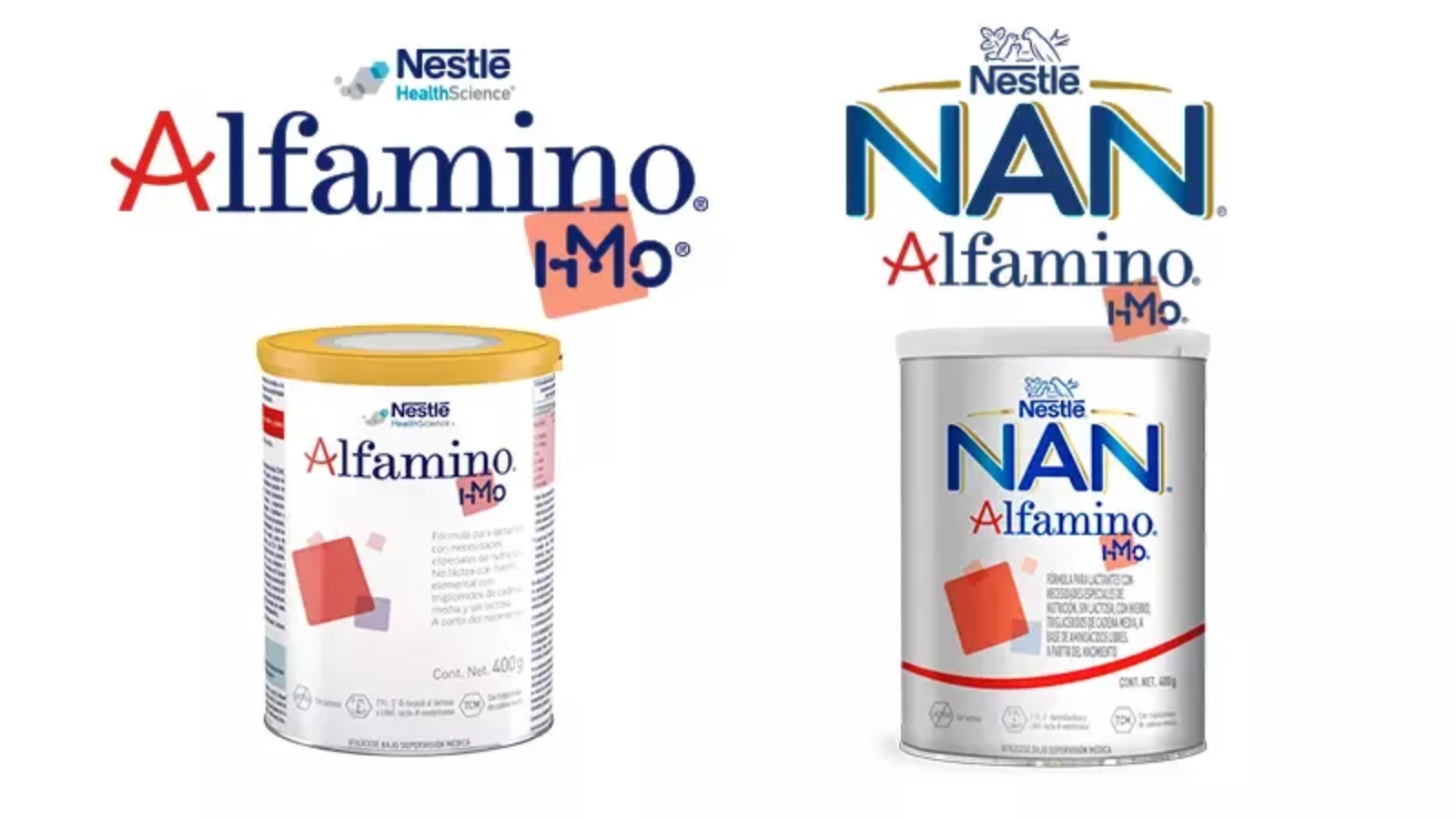 Nestlé retira 4 lotes de fórmulas para lactantes NAN Alafamino y Alfamino