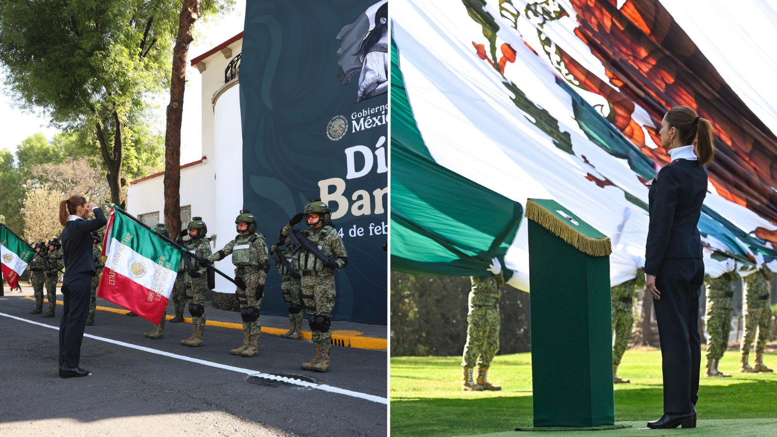 Día de la Bandera Sheinbaum