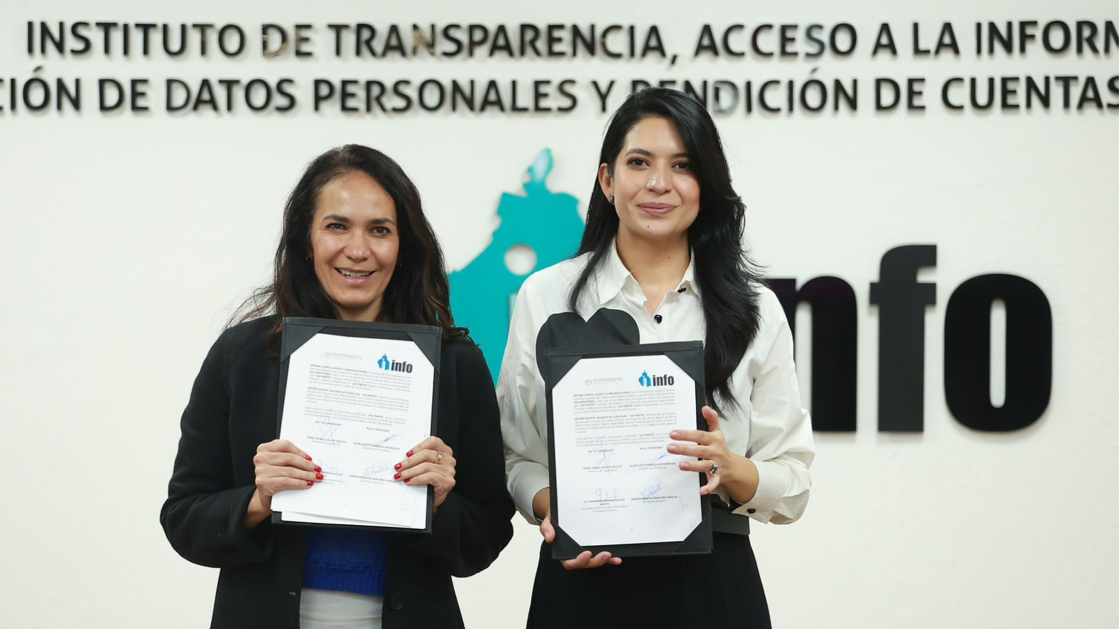 SUPERISSSTE firma convenio con INFO CDMX para incorporar sistema braille en tiendas