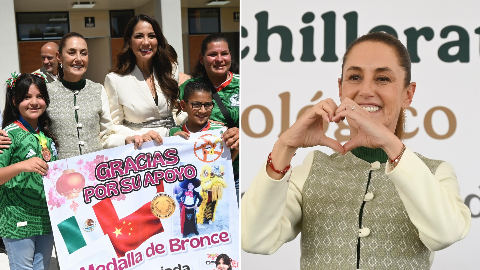 Sheinbaum inaugura nuevo plantel del CBTIS en León, Guanajuato