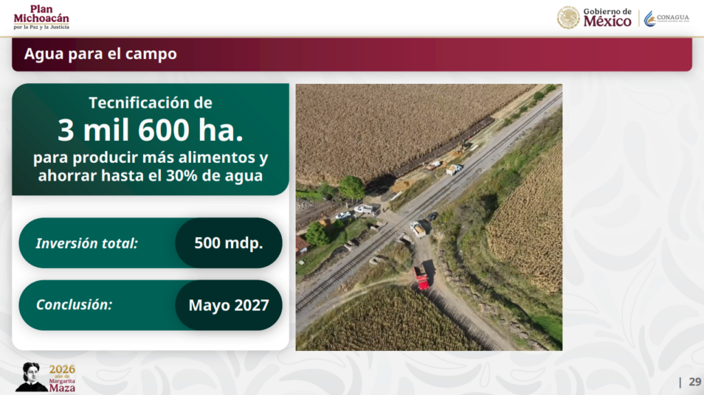 Plan Michoacán es permanente y de atención integral