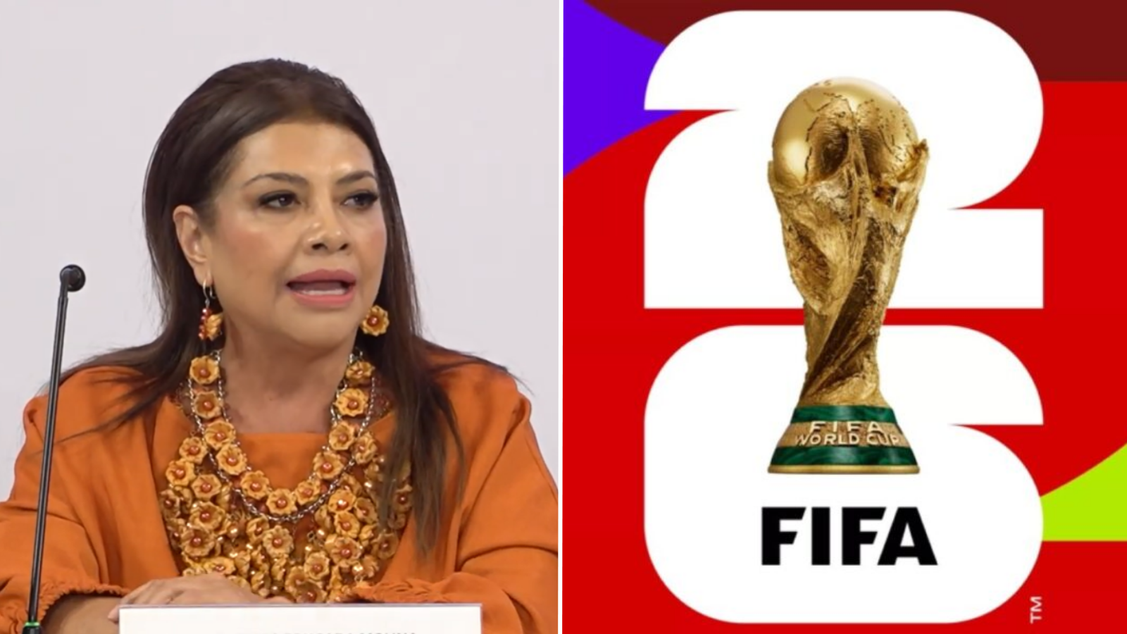 Clara Brugada desmiente cancelación de hospedaje de la FIFA en CDMX