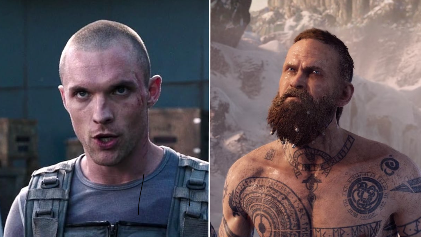 Ed Skrein será Baldur en la serie God of War de Prime Video