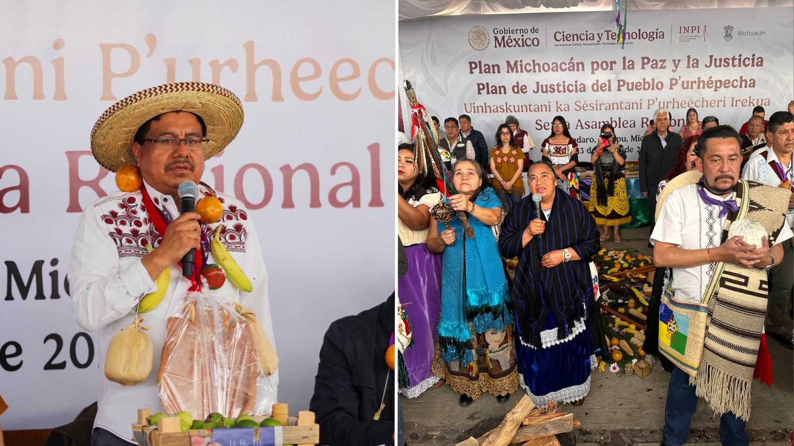 Plan de Justicia del Pueblo P'urhépecha avanza con la voluntad organizada de sus instituciones comunitarias