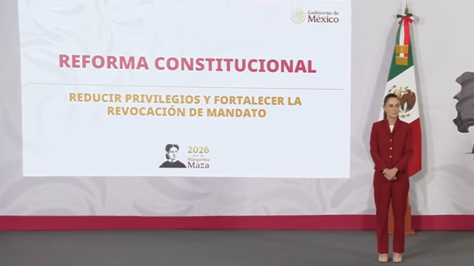 Sheinbaum envía al Senado el Plan B de la Reforma Electoral