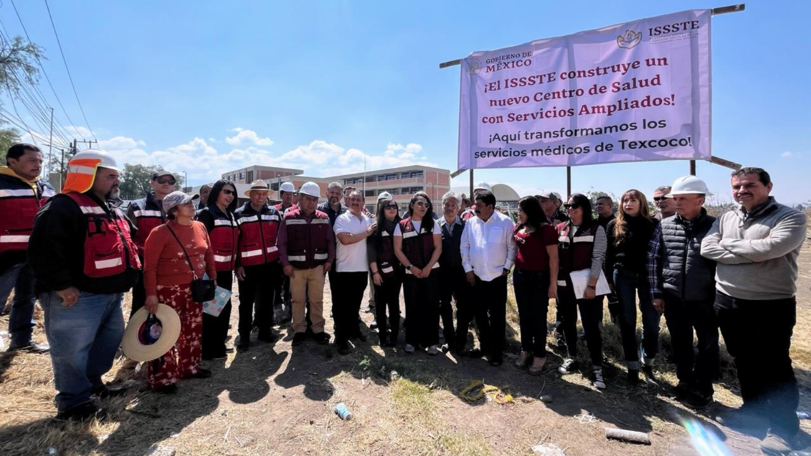 Anuncian nuevo Centro de Salud con Servicios Ampliados del ISSSTE en Texcoco