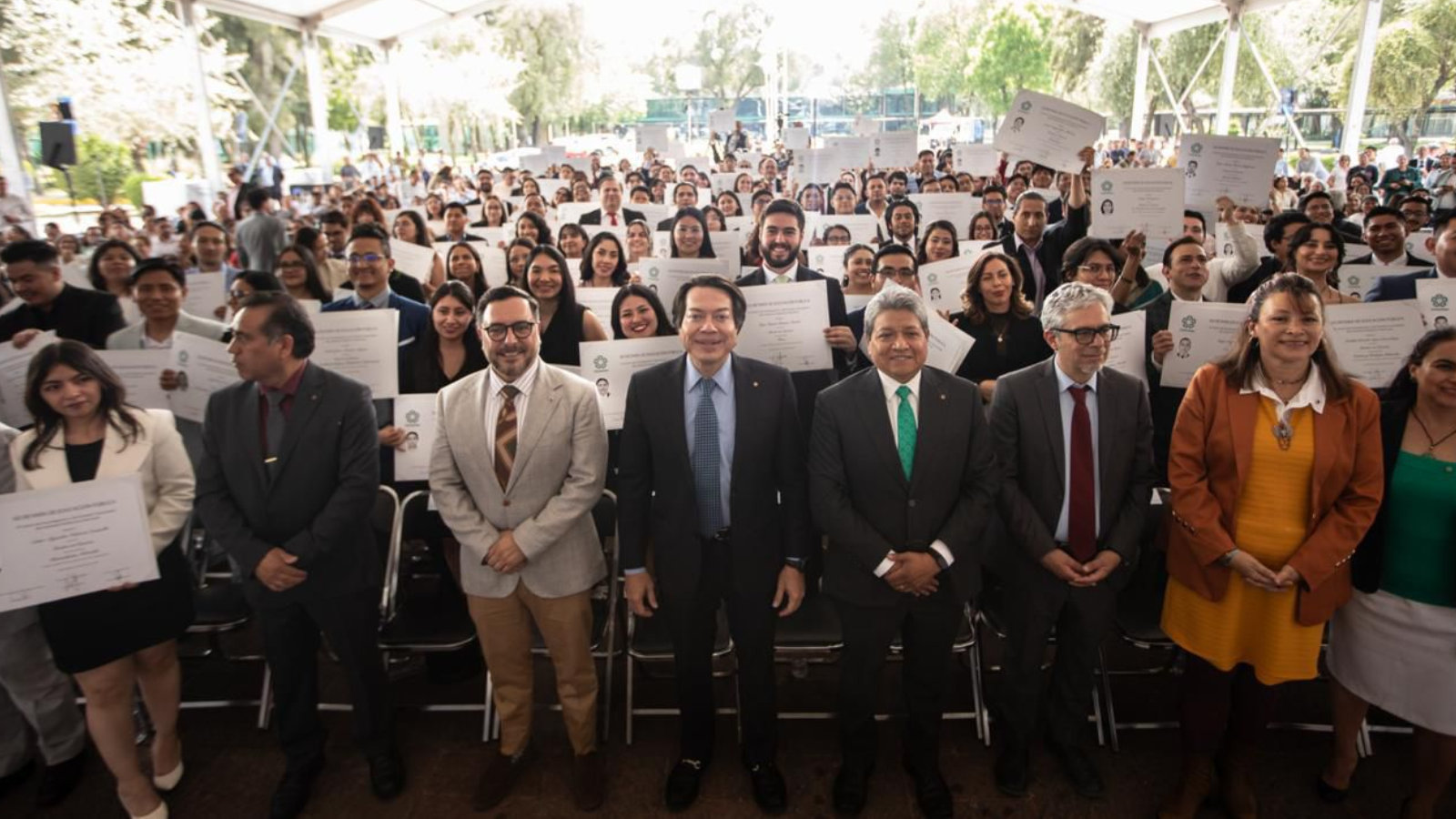 México impulsa la soberanía científica, tecnológica y energética con nueva generación de 491 especialistas del Cinvestav: Mario Delgado