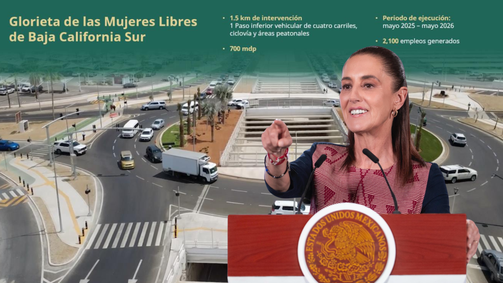 Glorieta de las mujeres bcs