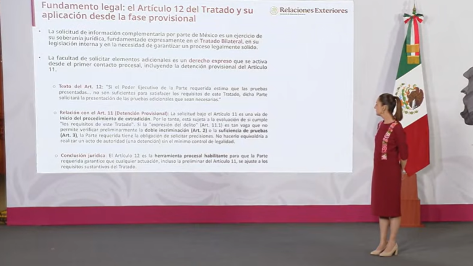 México extradición Sheinbaum 2