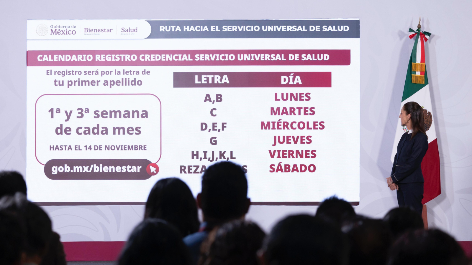 Sistema Universal de Salud adultos mayores