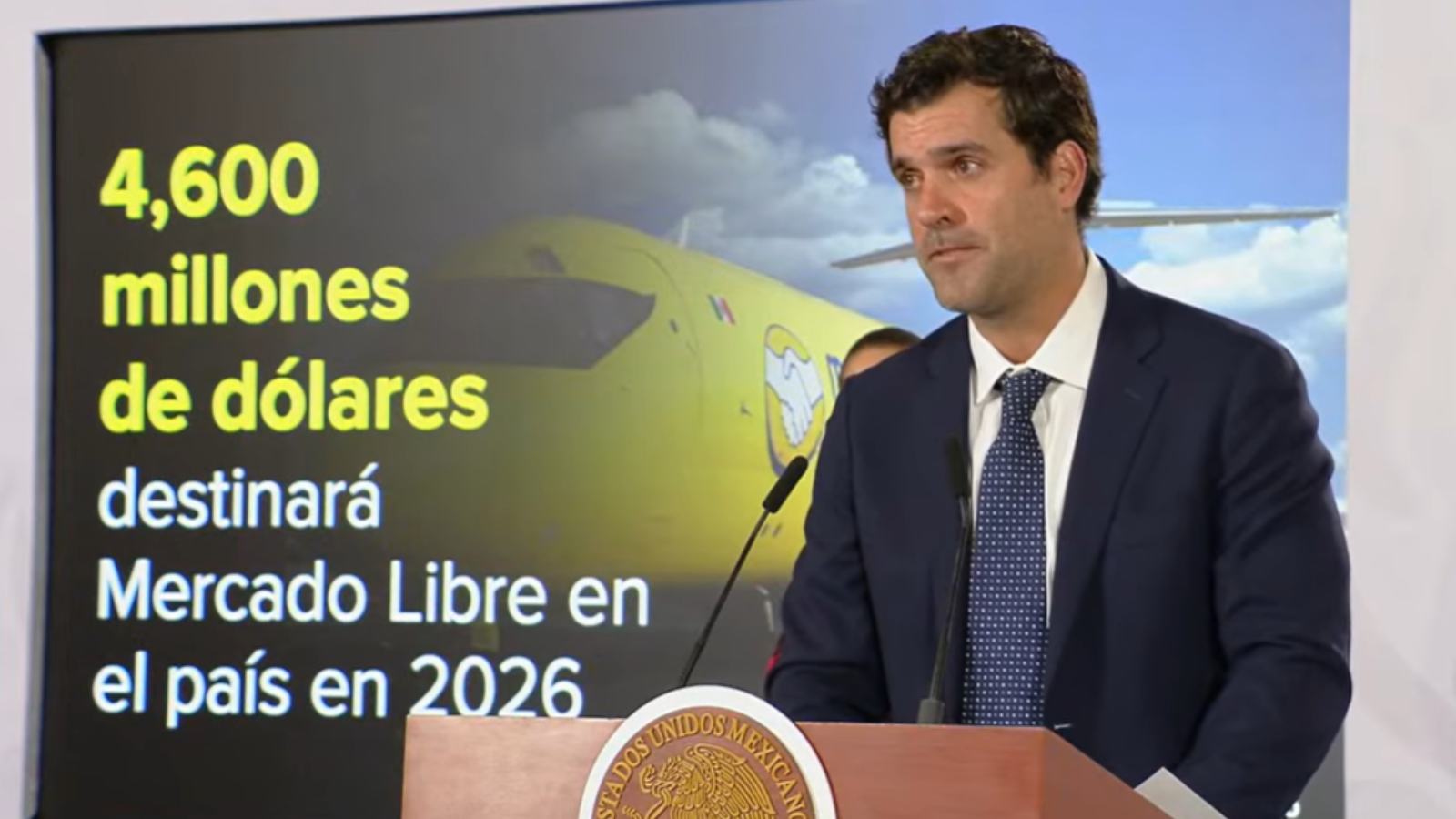 Mercado Libre anuncia inversión de 4 mil 600 mdd en México