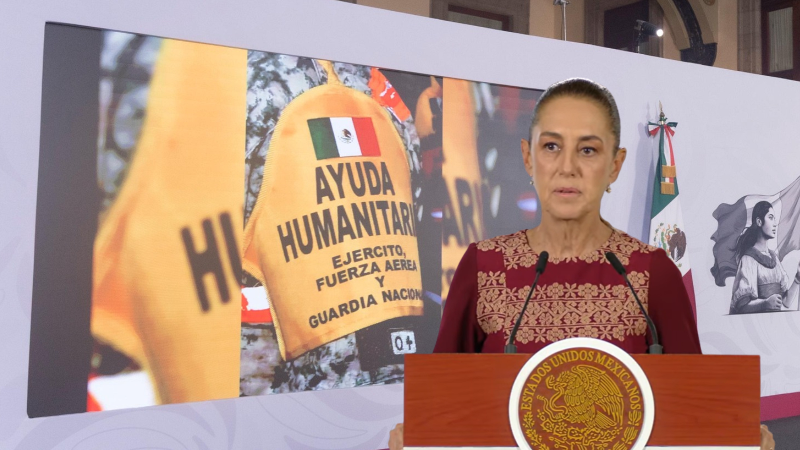 México despliega ayuda humanitaria a zonas afectadas de Venezuela terremotos en