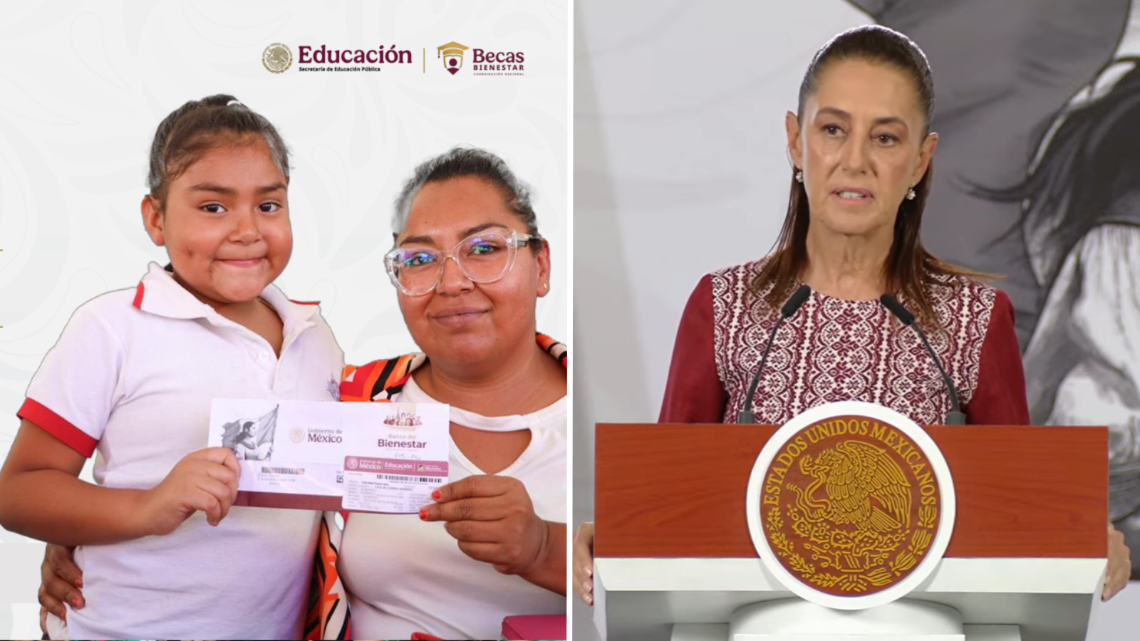 becas del bienestar sheinbaum lunes
