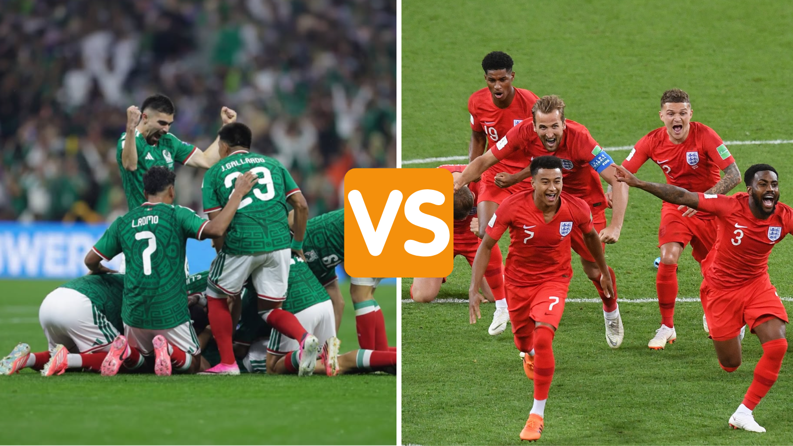 México vs Inglaterra
