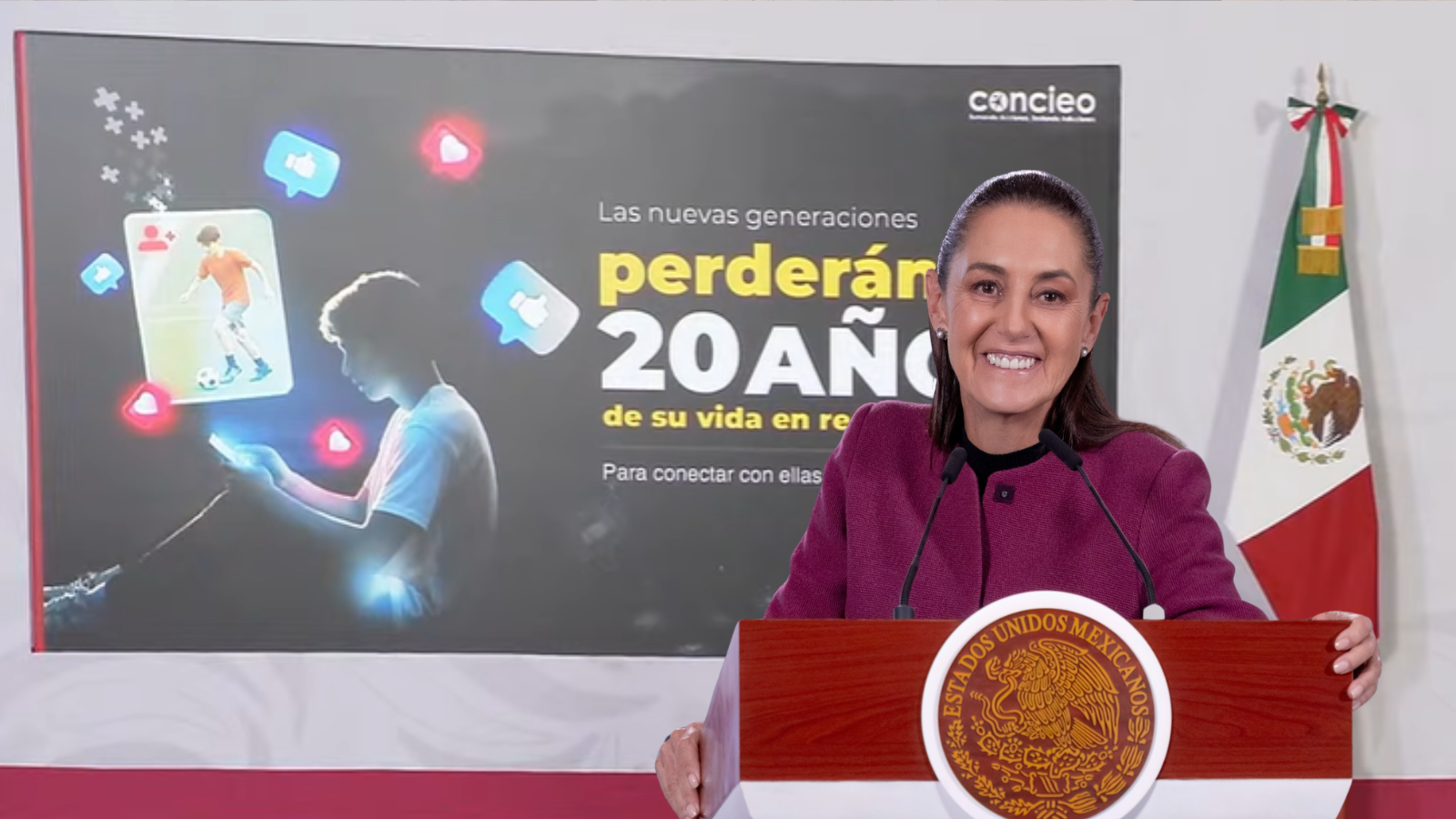 Sheinbaum insta a madres, padres y tutores a proteger a las infancias ante el uso de plataformas digitales