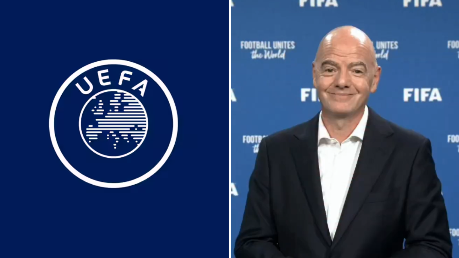 UEFA FIFA Gianni Infantino