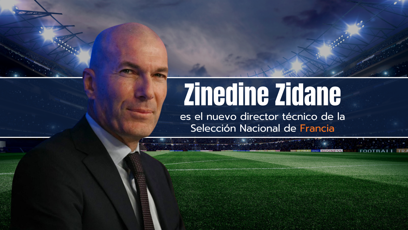 Zinedine Zidane es oficialmente el nuevo director técnico de Francia