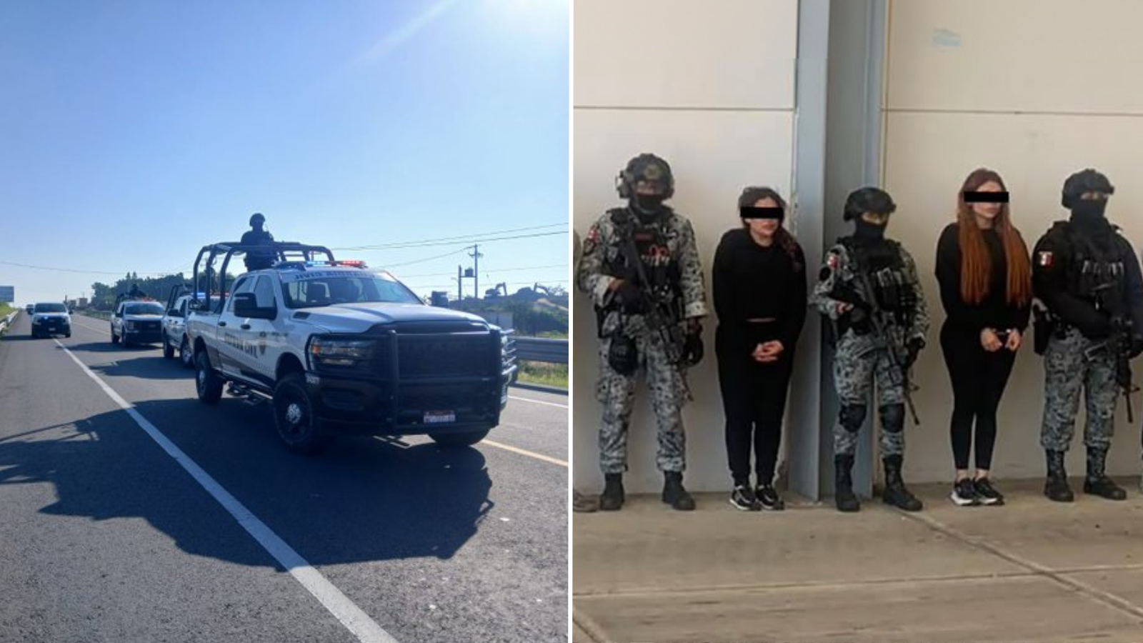 Capturan a nueve presuntos miembros del CJNG en Michoacán