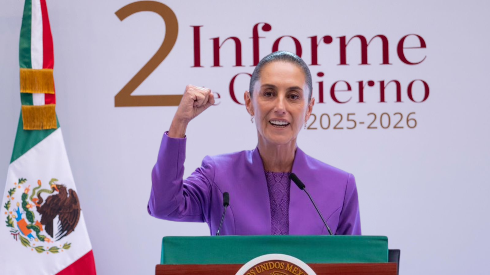 Claudia Sheinbaum presenta su Segundo Informe de Gobierno