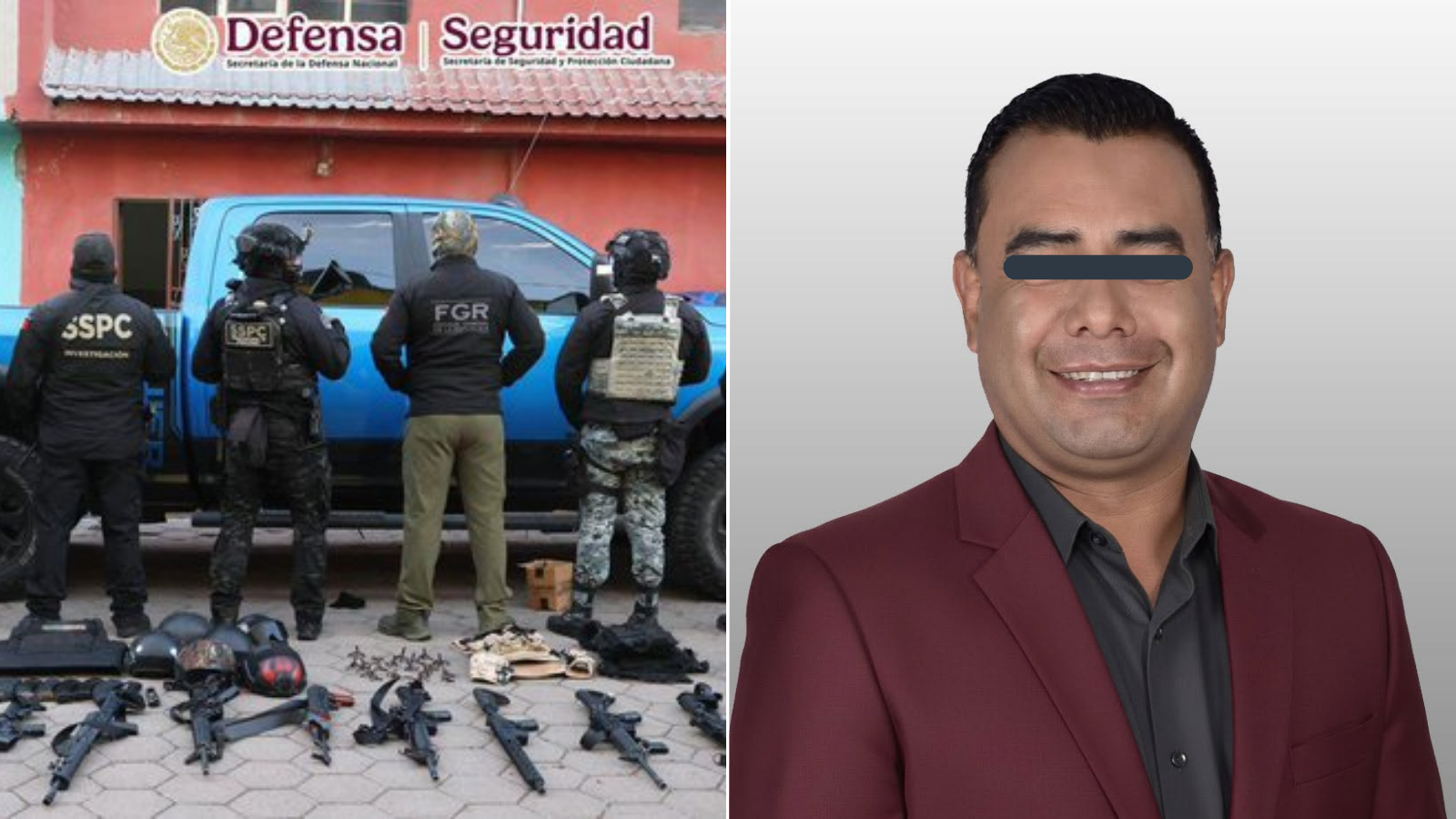 Detienen al alcalde de Esperanza, Puebla, por vínculos con el crimen organizado