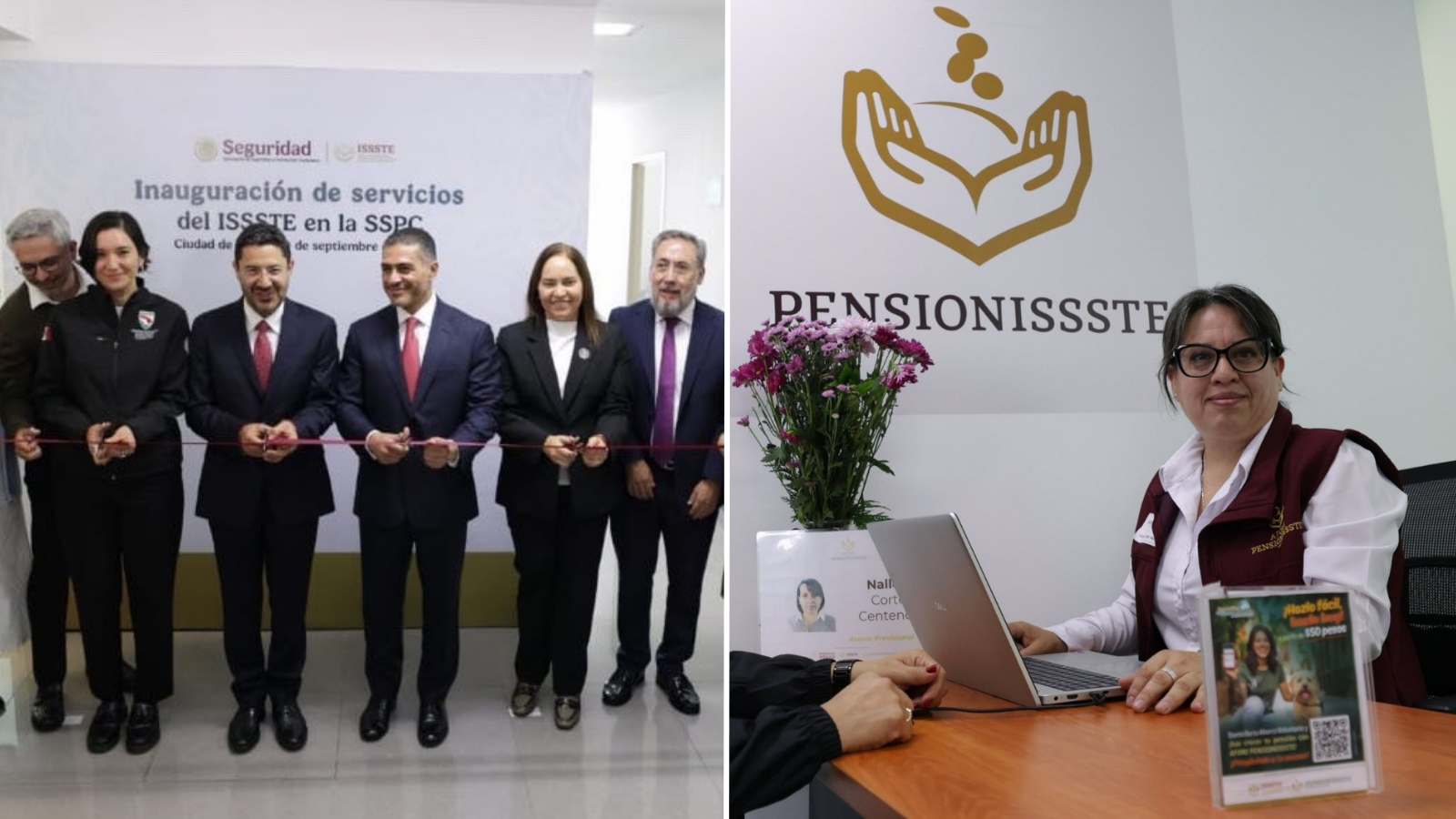 ISSSTE y SSPC inauguran el complejo de Servicios Médicos, prestaciones, vivienda y pensiones para el personal de seguridad