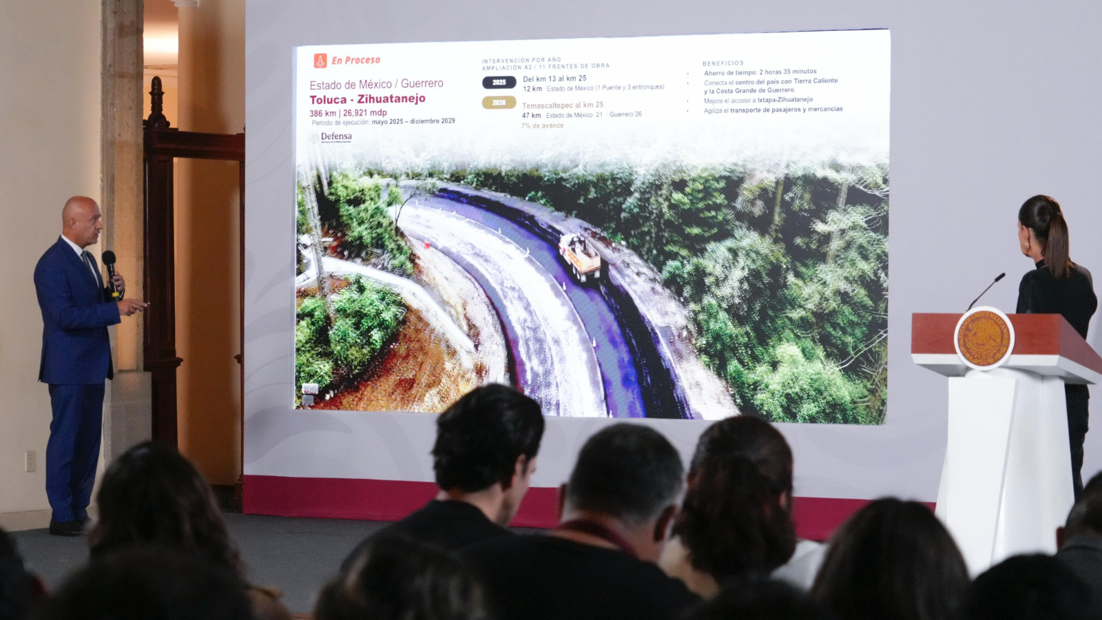 Sheinbaum destaca inversión de más de 647 mdp en Infraestructura Carretera
