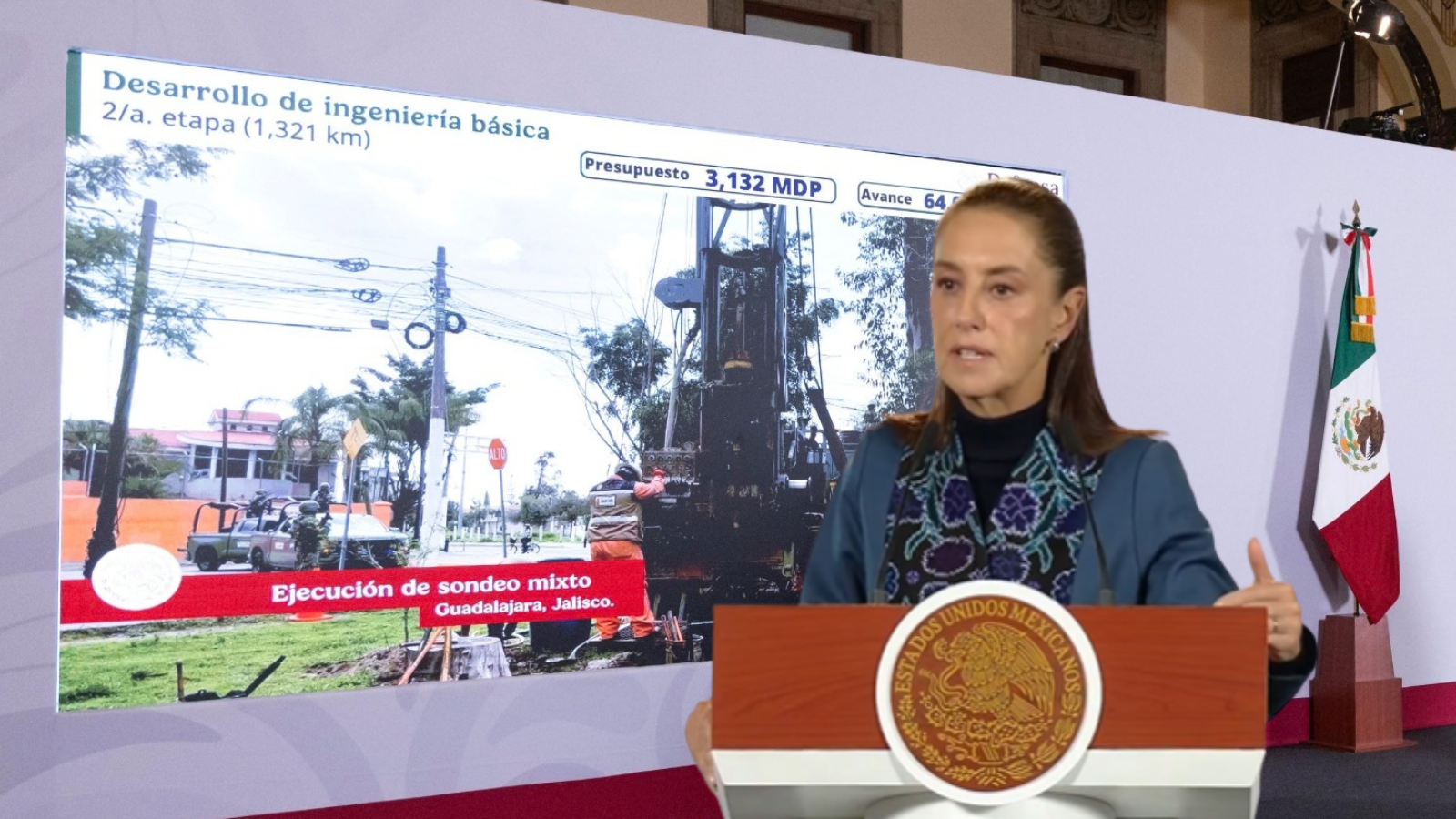Sheinbaum trenes de pasajeros