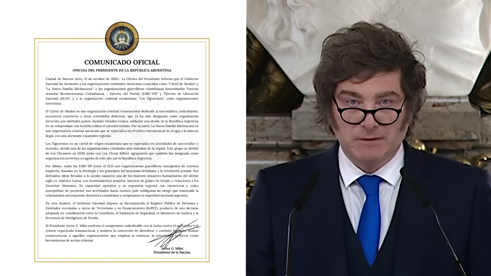 Argentina Cártel de Sinaloa