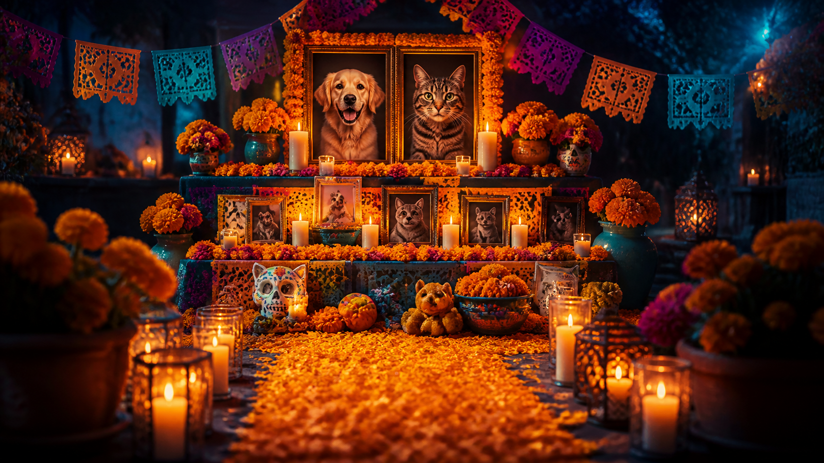 27 de octubre, el Día de Muertos dedicado a las mascotas