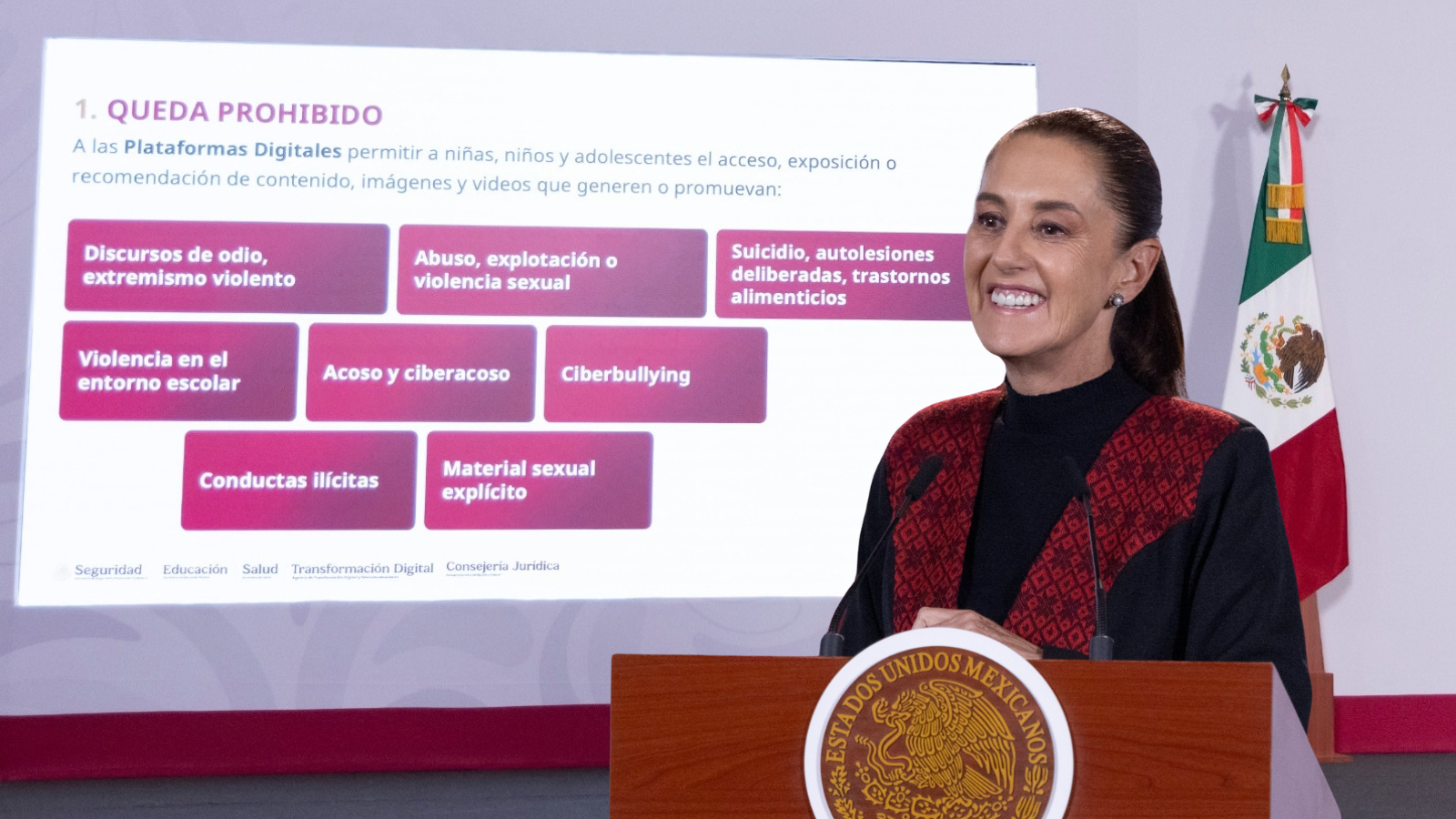 redes sociales sheinbaum decreto